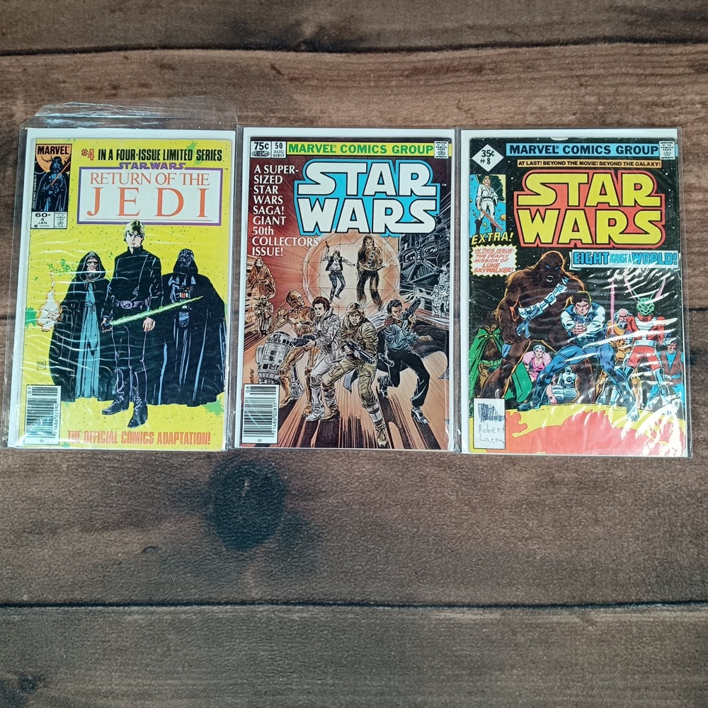 Marvel Star Wars Comic Book Lot 3 Issues Mixed Good Bronze Age Vintage 1978-1983